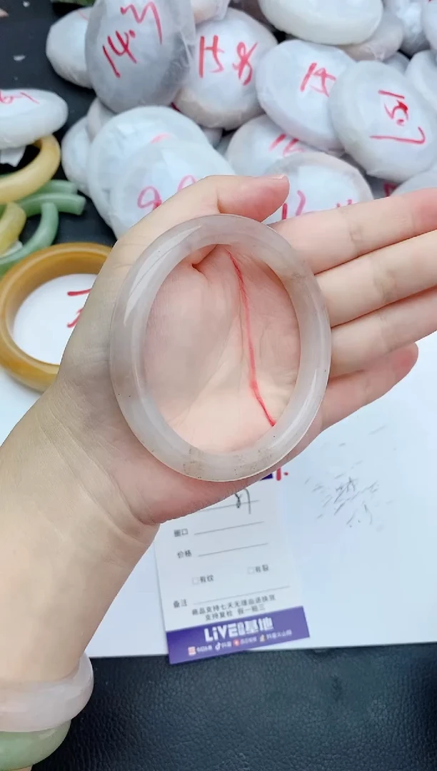 未镶嵌手镯石英质玉87+62/63