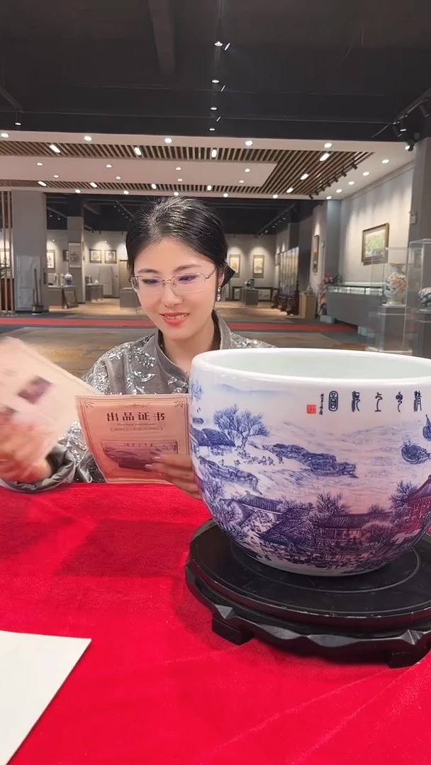 摆件婉婉非遗陶瓷优选C25