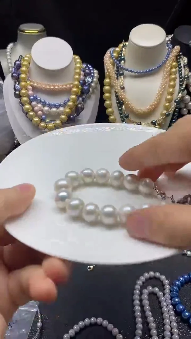 颈饰未镶嵌淡水珍珠手链11-13