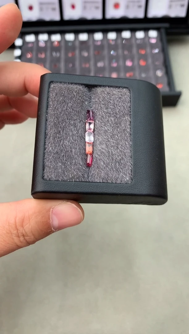【闪购商品】定制尖晶石裸石未镶嵌2.0ct 异型 彩色调 5P