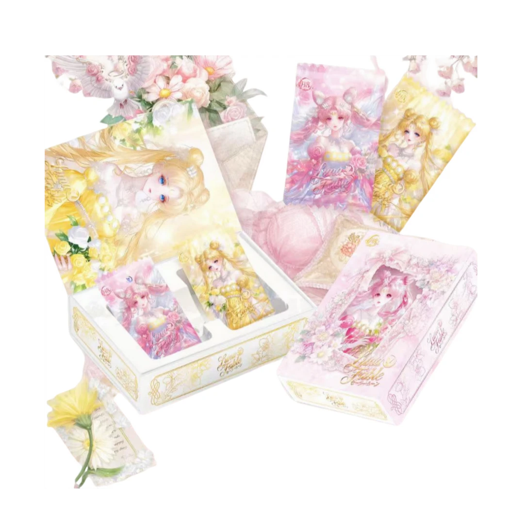 【尝鲜多K】月言美少女战士第一弹收藏卡牌国卡二创默认代拆