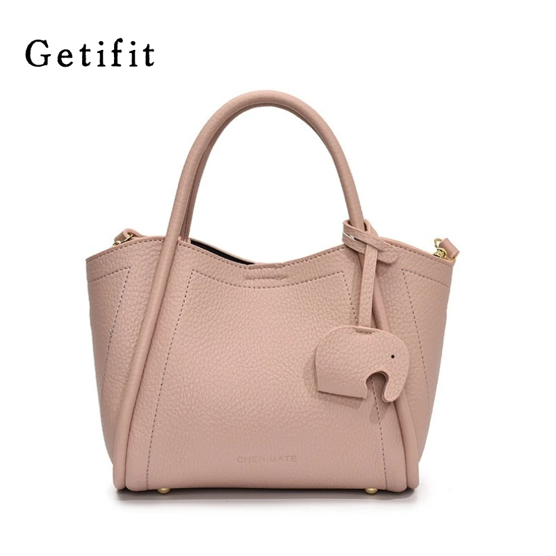 【兰知春序】轻奢高级感菜篮子包2025荔纹新款手提腋下百搭气质包包