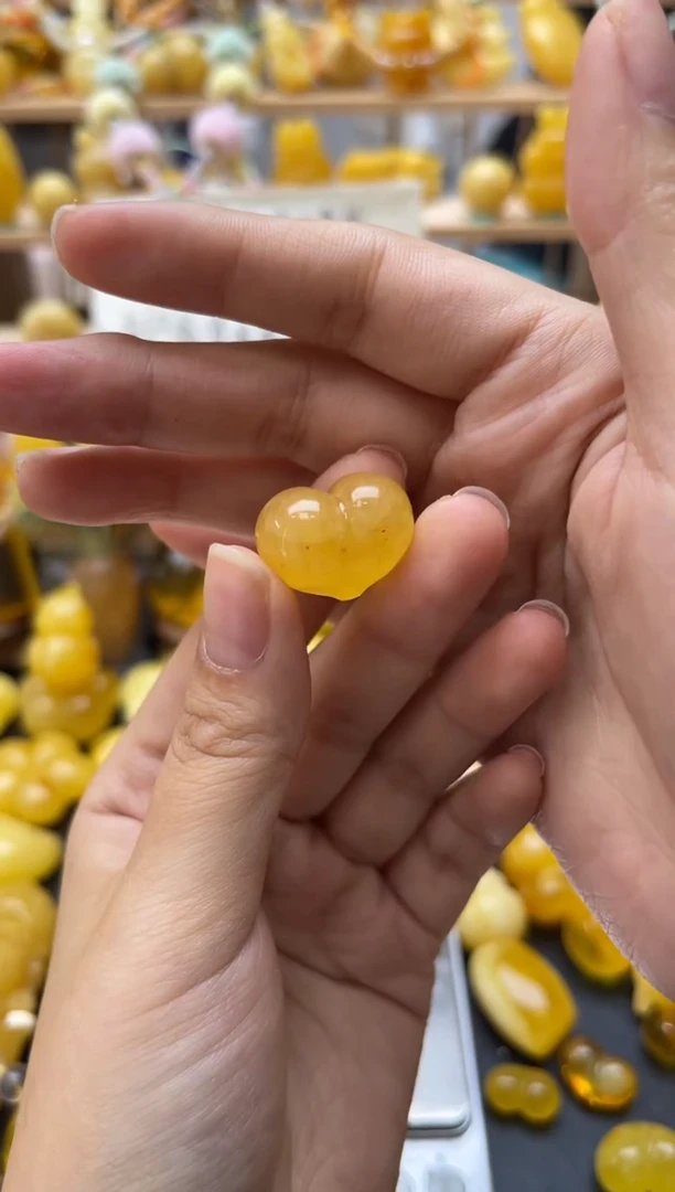 琥珀未镶嵌珠宝奇石041琥珀蜜蜡微瑕
