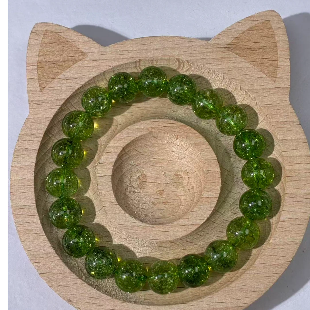 绿色手串10mm多样性随机发LY1