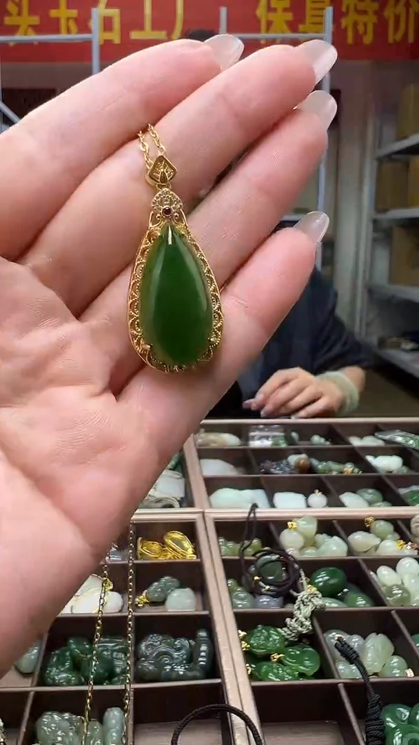 颈饰未镶嵌和田玉(多样性发货.发其一）38