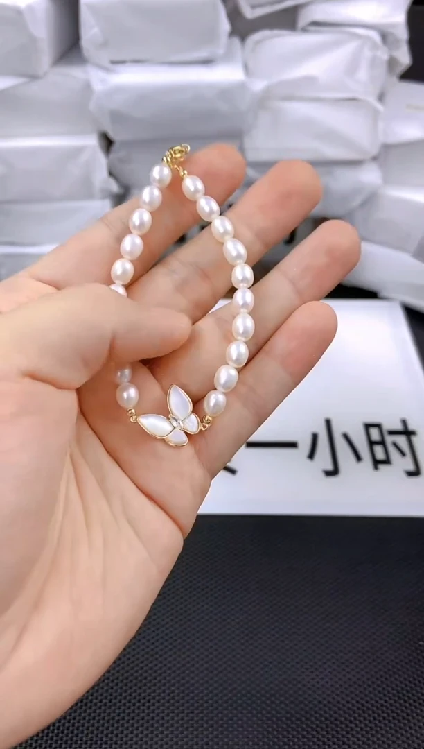 未镶嵌耳饰淡水珍珠sl1017