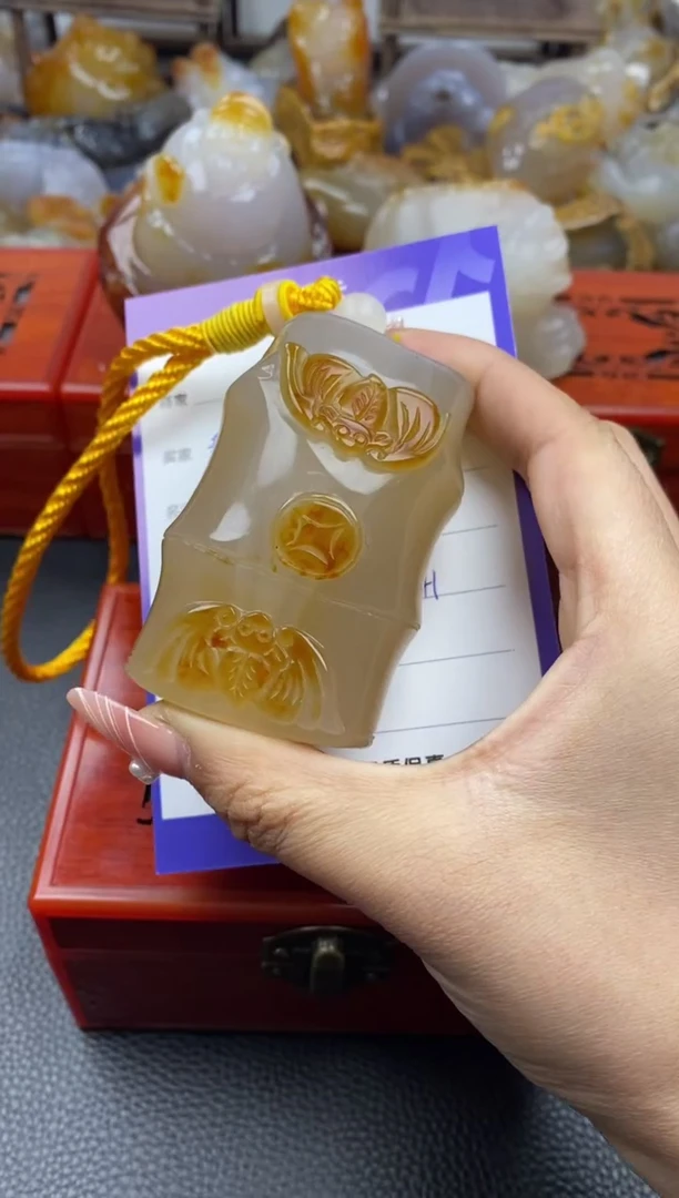 【闪购商品】玛瑙/玉髓手把未镶嵌00