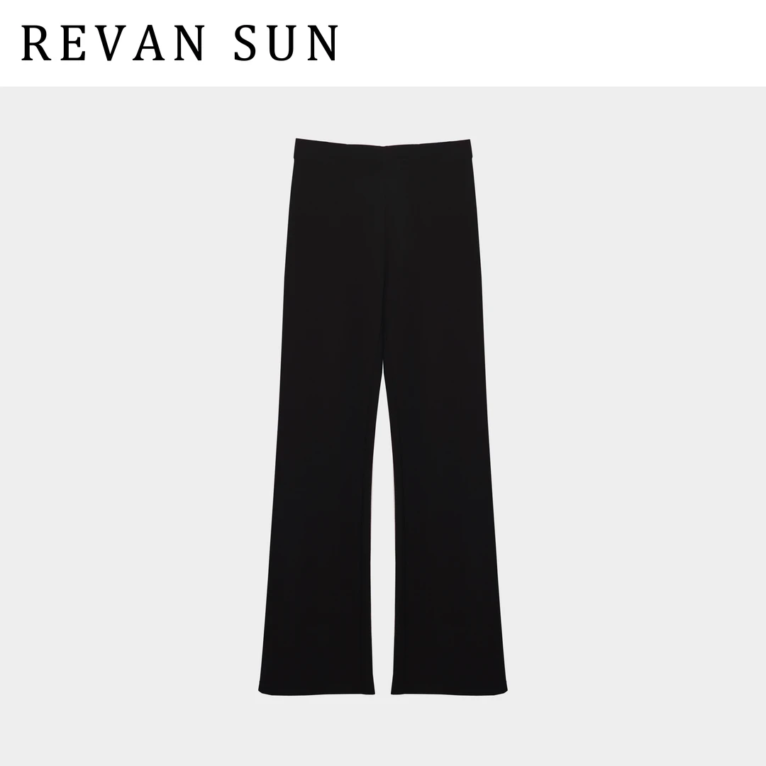 ［REVAN SUN］-大骨架穿搭 春秋款朱砂痣神裤2436-1