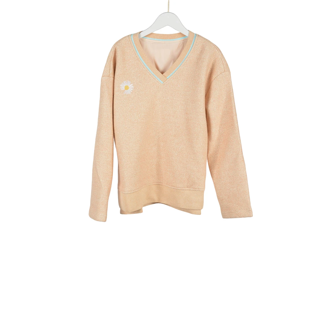 【专柜G捡漏F-3】女装KNSLC春游出行衣服-上衣4446-浅粉大二码