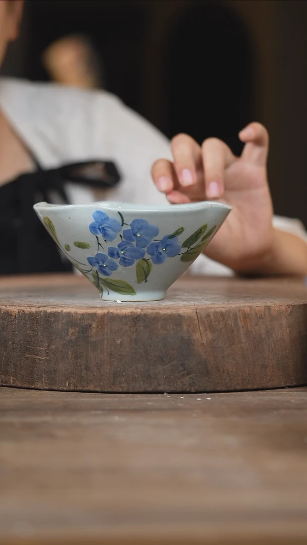 瓷片景德镇高温釉下彩（食品级）