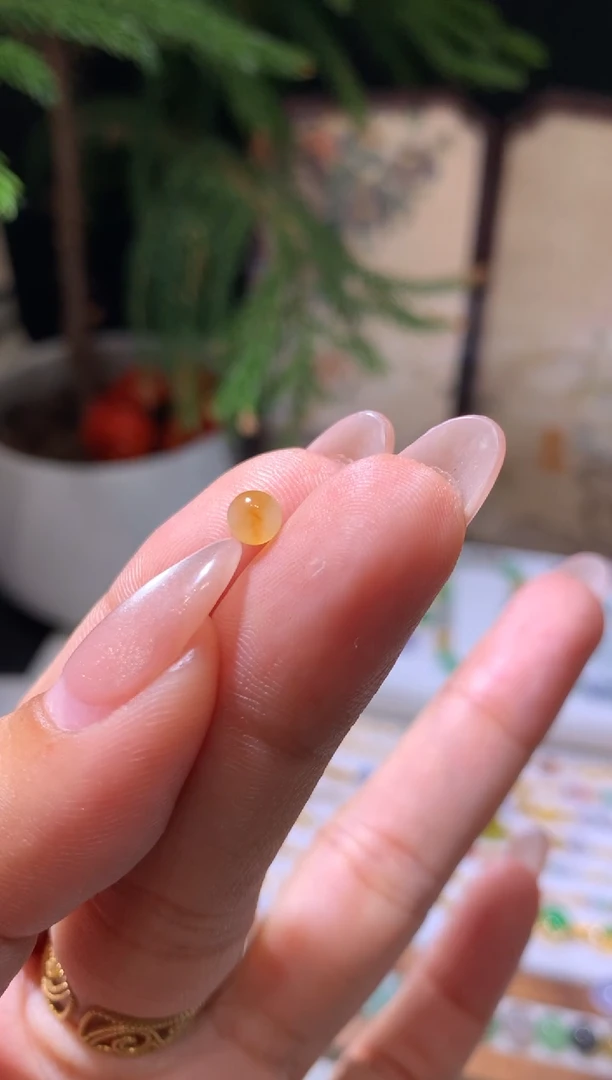 未镶嵌定制翡翠4.5卡珠子