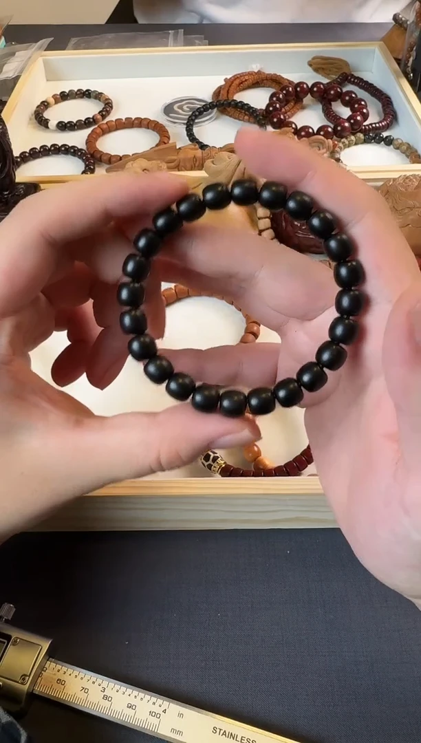 乌木类手串/手链乌木9mm手串