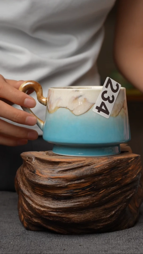 杯子234景德镇手创颜色釉杯（食品级）