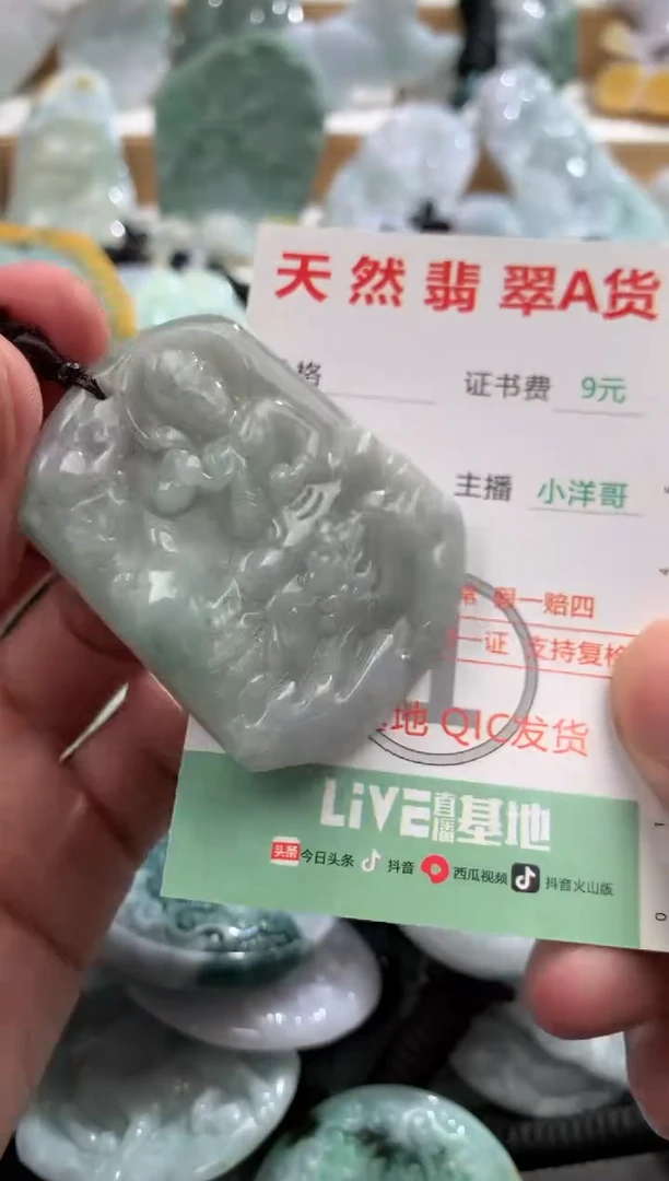 吊坠(不含链)未镶嵌翡翠1