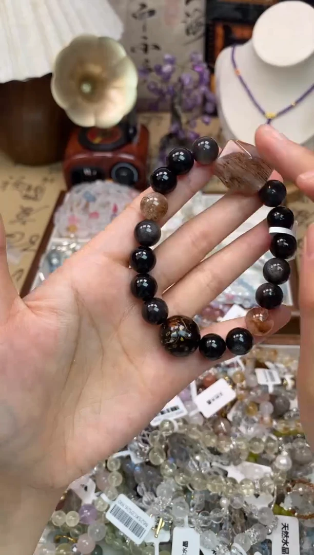 手饰黑曜岩未镶嵌259