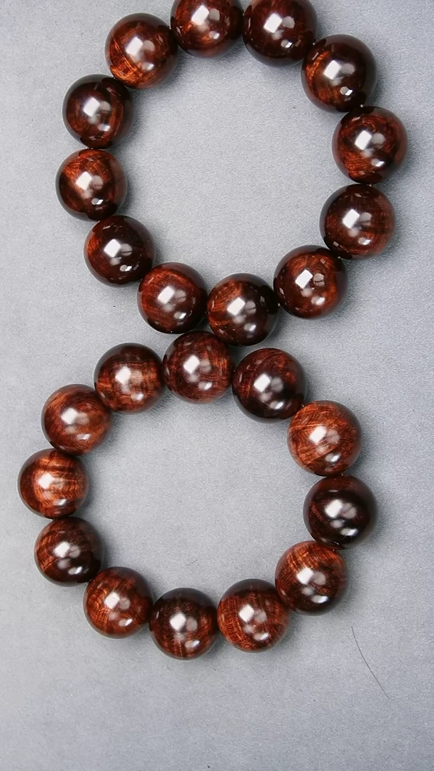 手串/手链黄花梨/降香黄檀2.0帝王紫褶皱水波留疤多样性发一