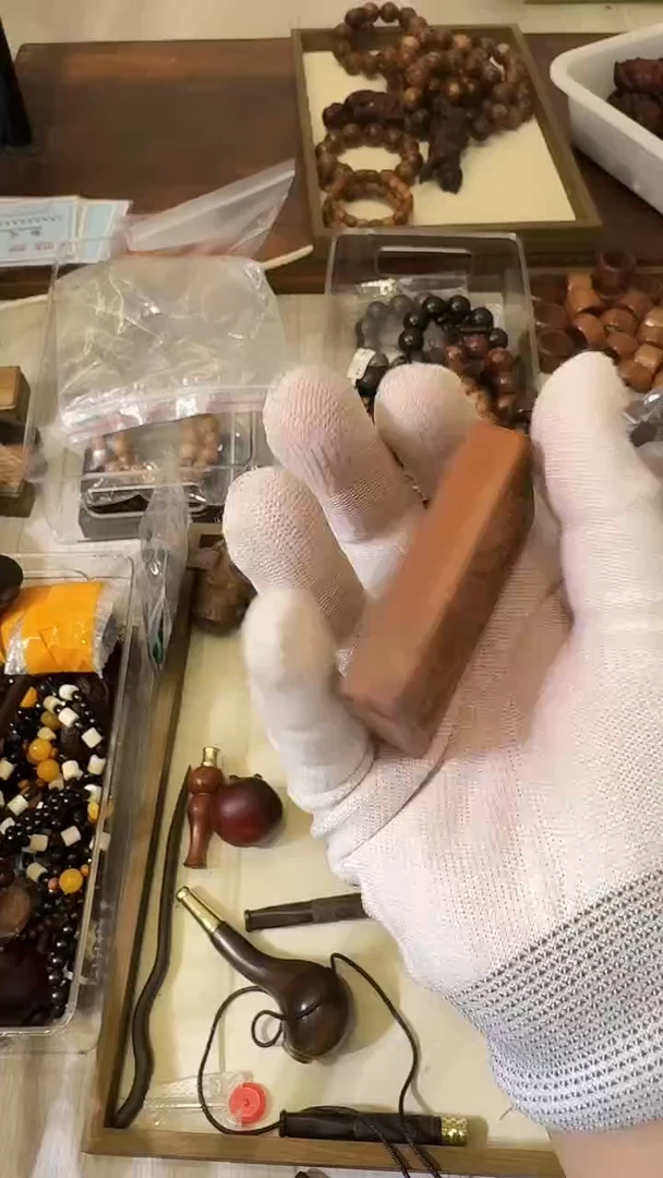 木质孤品雷击枣木牌子