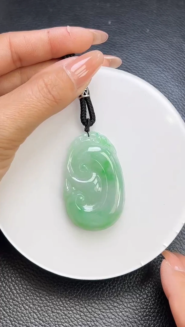 【闪购商品】翡翠颈饰未镶嵌YM1095-7 如意