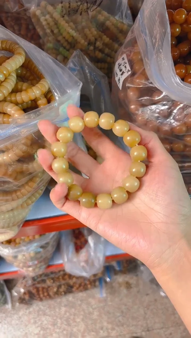吊坠菩提根/象牙果大卡桶珠单圈