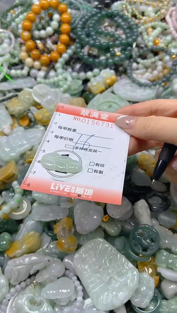 翡翠未镶嵌颈饰闪购0156791