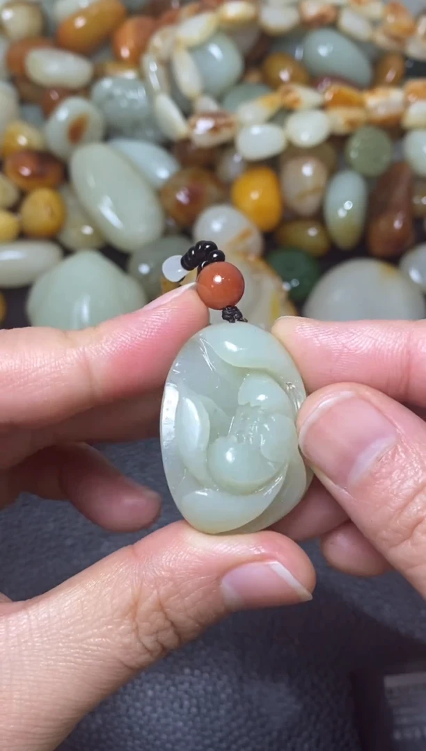 未镶嵌和田玉包链和田玉