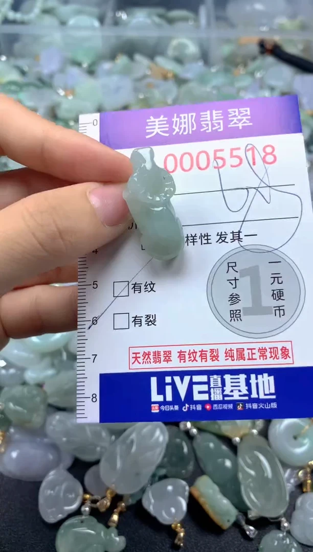 颈饰未镶嵌翡翠5518