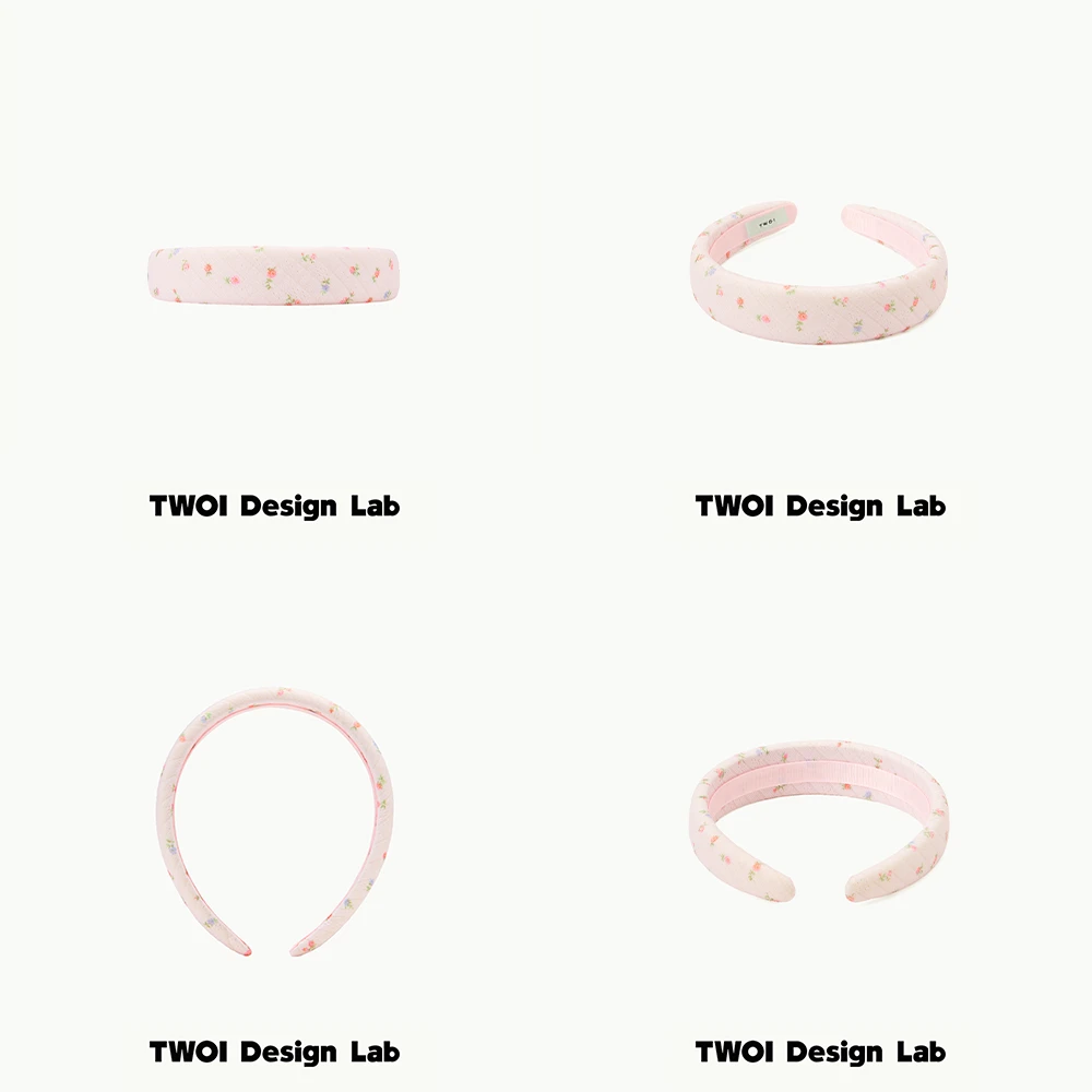 TWOI  "Accessories" 「奶油粉花蕊发箍」