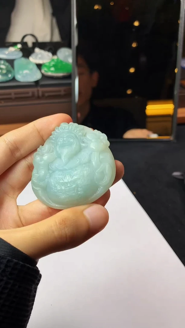未镶嵌定制翡翠S毛货不退不换