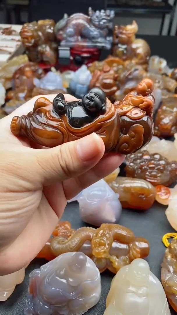 【闪购商品】玛瑙/玉髓吊坠(不含链)未镶嵌1