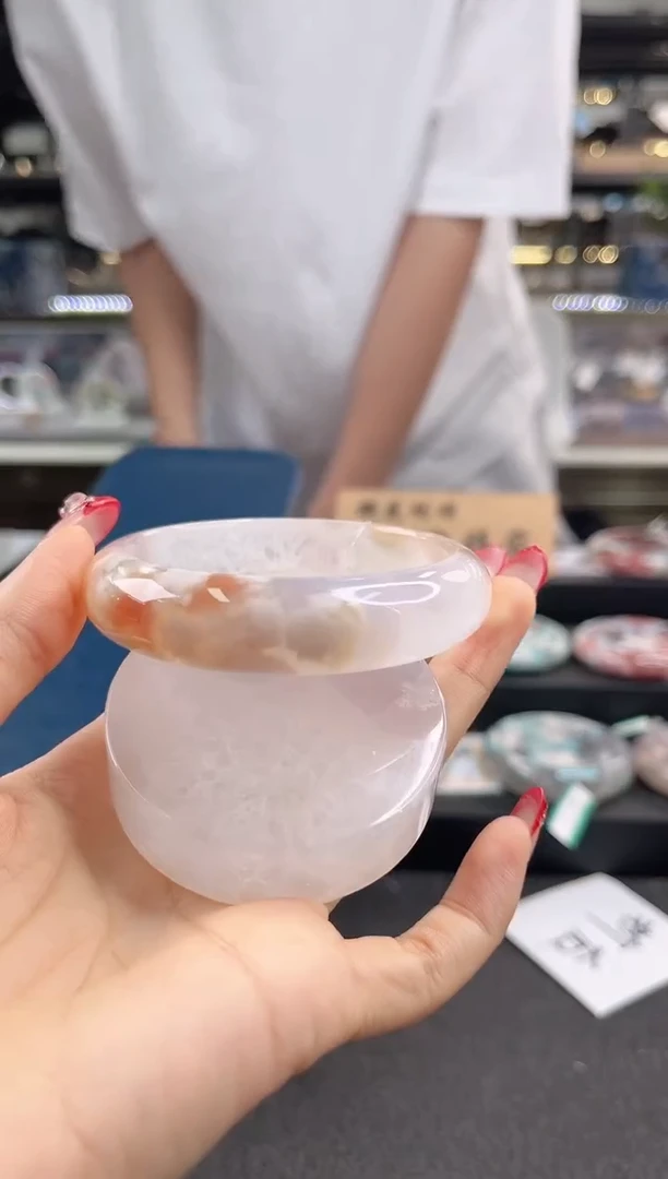 未镶嵌手镯石英质玉59圈口 （赠品镯心）3648490