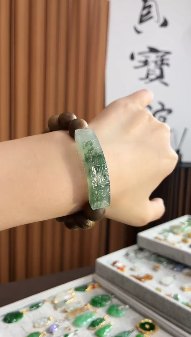 未镶嵌手串翡翠手串