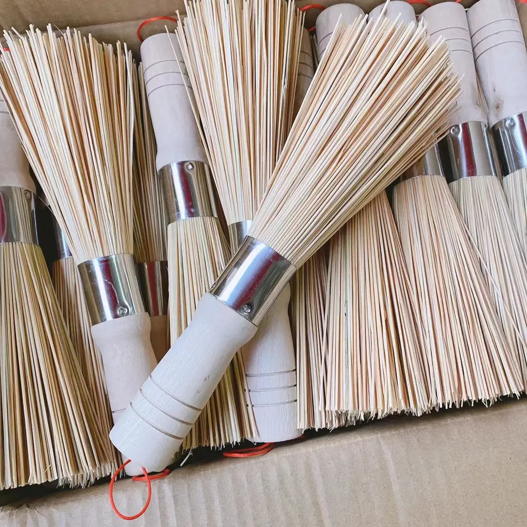 天然竹刷洗锅刷锅刷子竹制锅刷刷完家用清洁刷