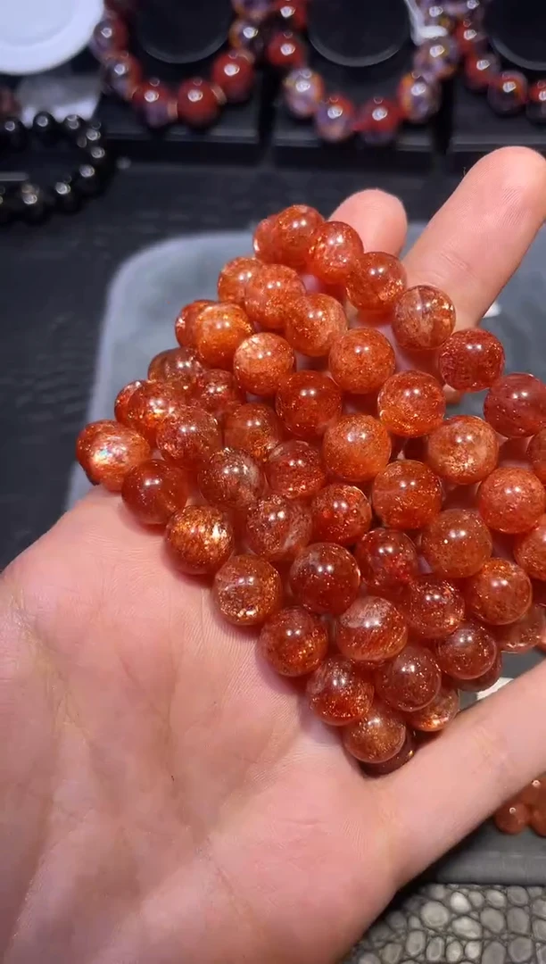 【闪购商品】日光石手链未镶嵌金太阳单圈A10（多样性发其一）