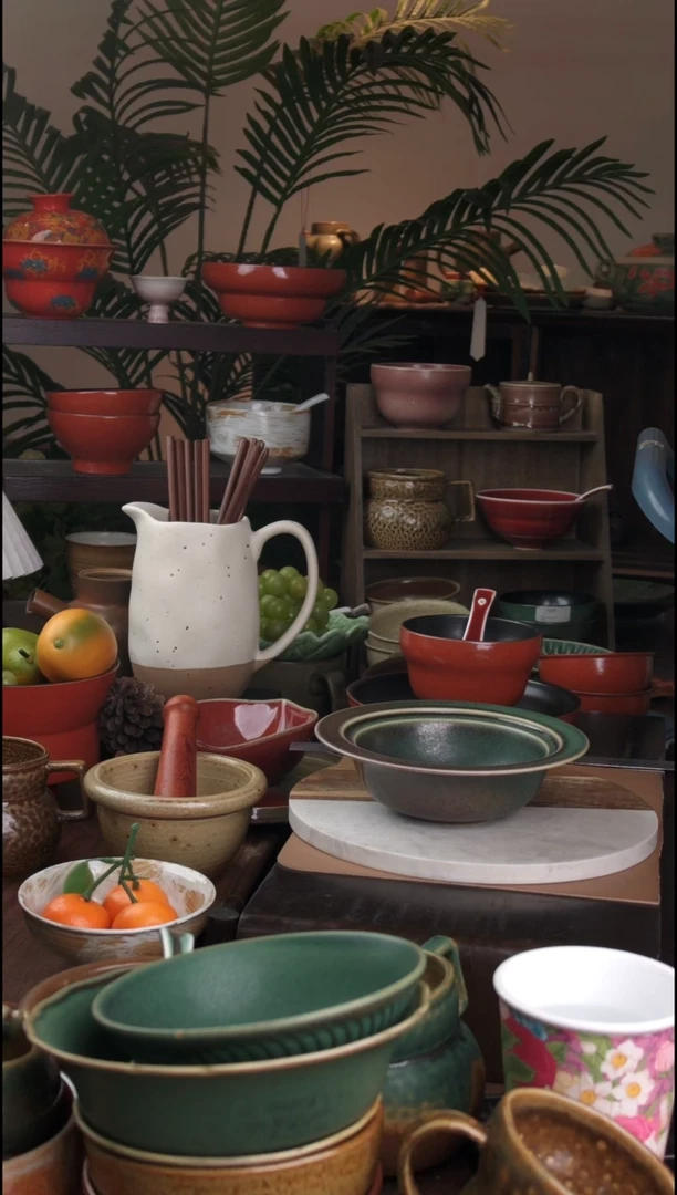 碗微瑕景德镇手工高温餐具沙拉碗