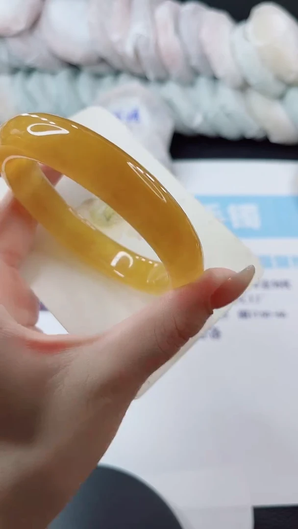 未镶嵌手镯石英质玉多样性发货L171-64