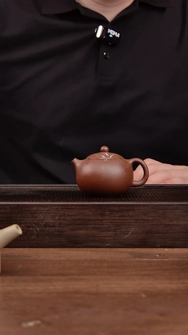 茶壶紫砂紫泥 小西施 100CC /微瑕
