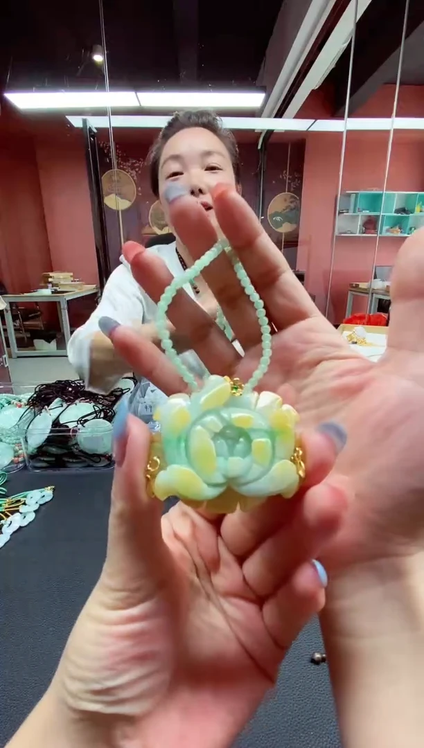 颈饰未镶嵌翡翠翡翠吊坠
