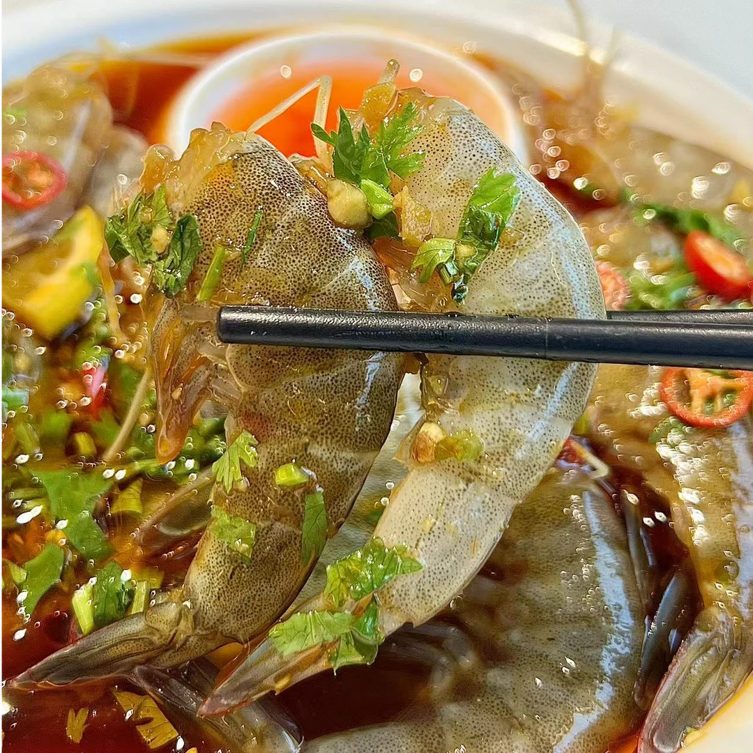 【现场加工】生腌大虾