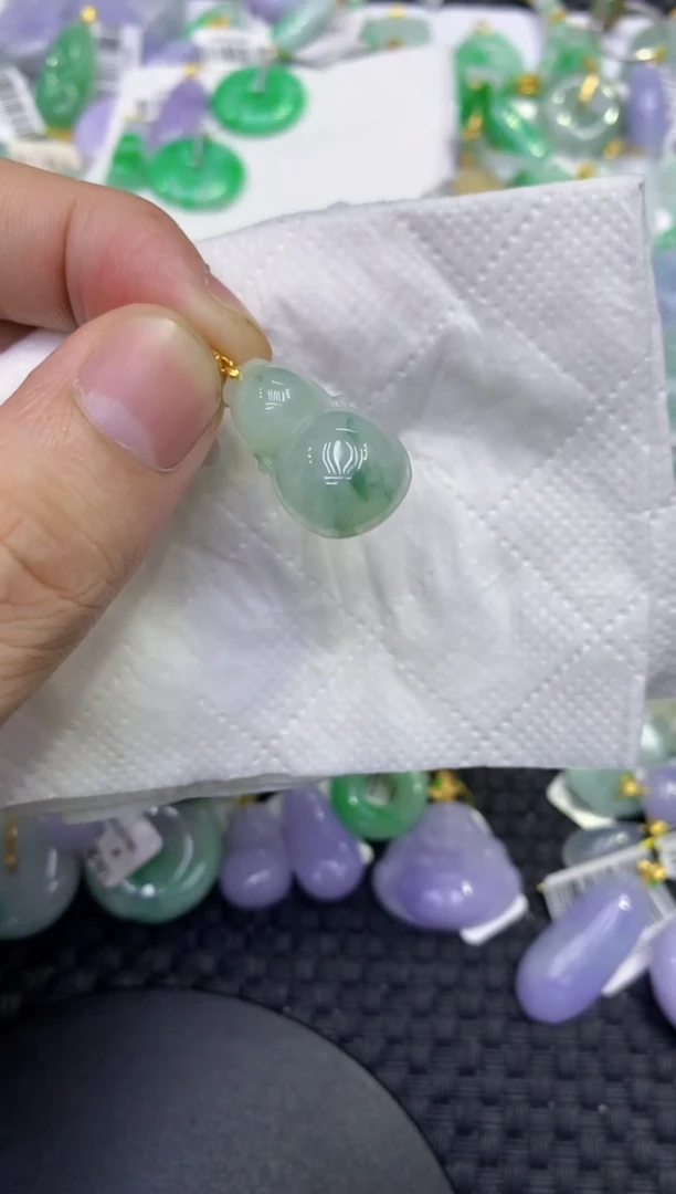 颈饰未镶嵌翡翠天然缅甸A货翡翠