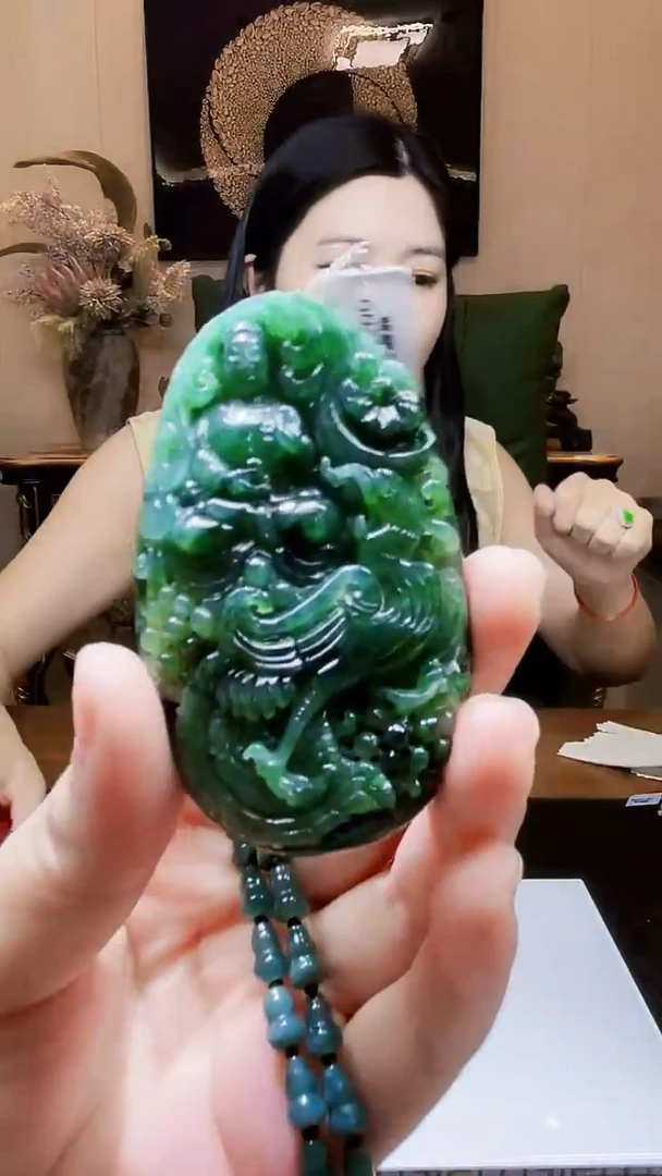 未镶嵌定制翡翠吊坠155