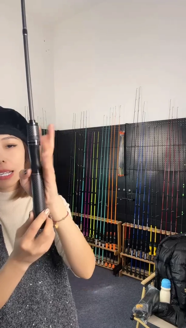 1.8m碳素伸缩马口1.8米UL直柄（瑕疵尾货竿，没有售后，介意勿拍）