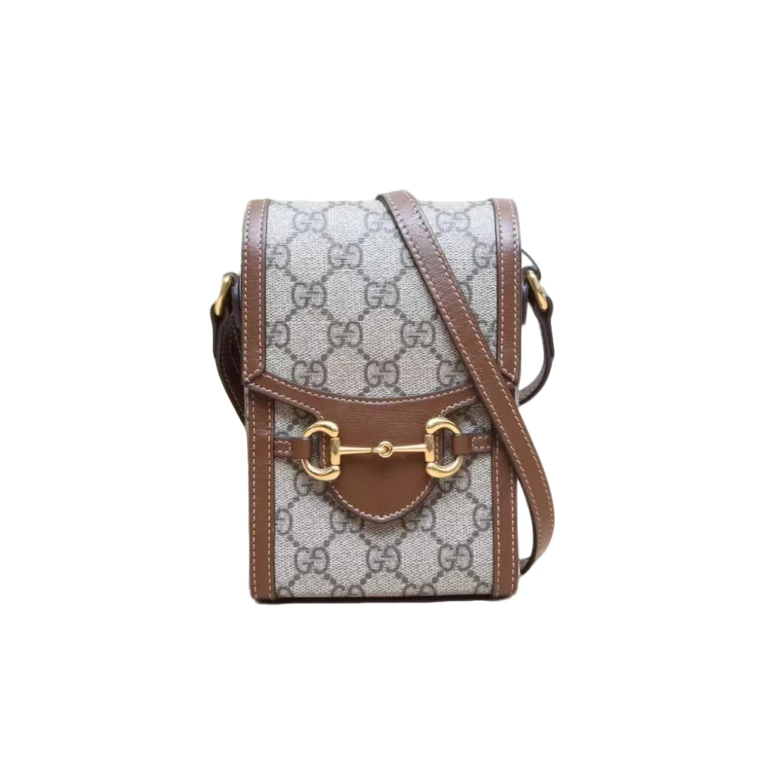 95新 GUCCI/古驰 安洁利 古驰1955手机盒子