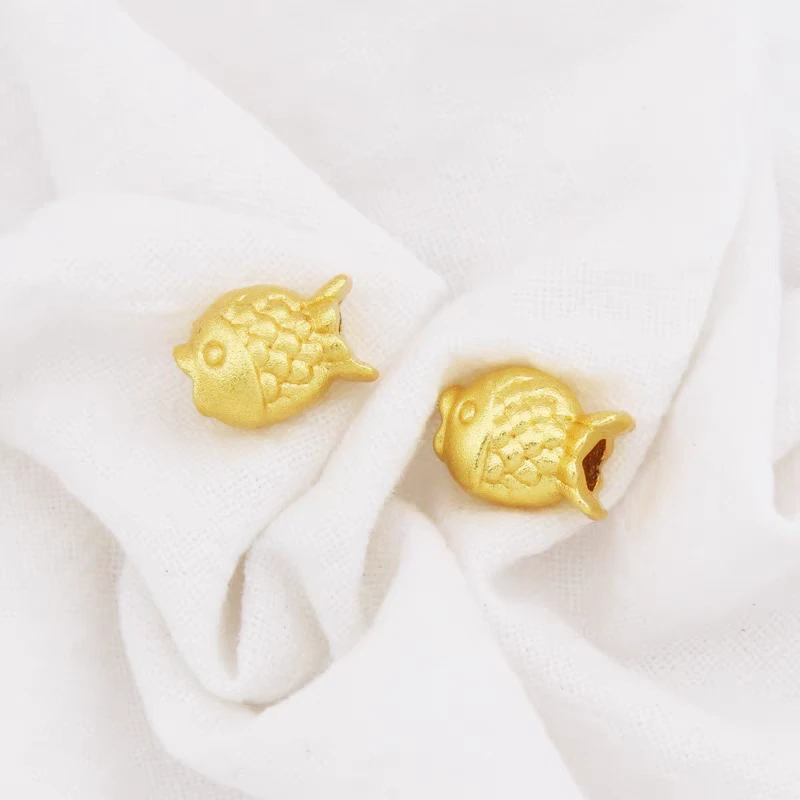 SUNFEEL/赛菲尔【二十六店】足金年年有鱼转运珠小鱼DYD000288