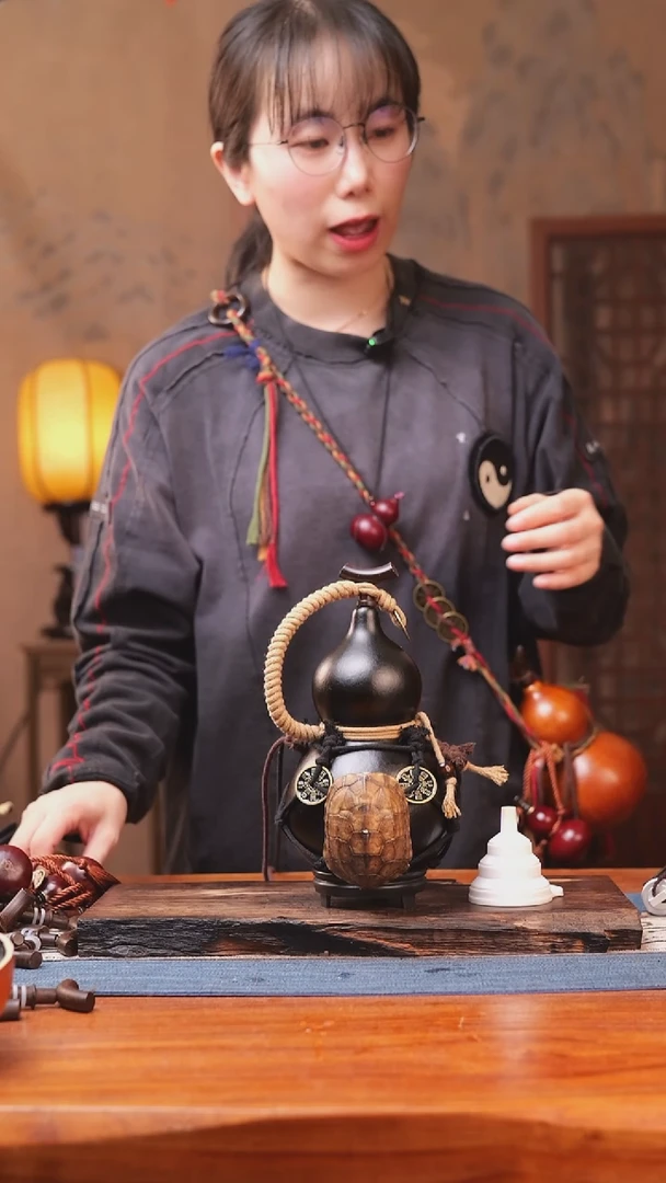 634号链接精品大漆葫芦现货现发[一物一拍]