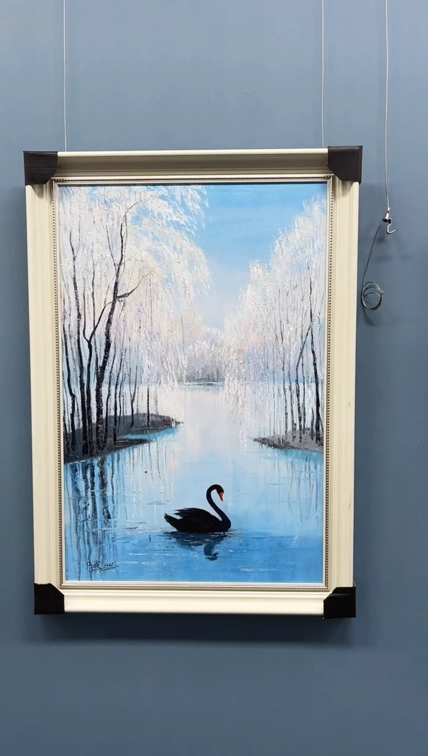 油画管伟骏精品油画作品58