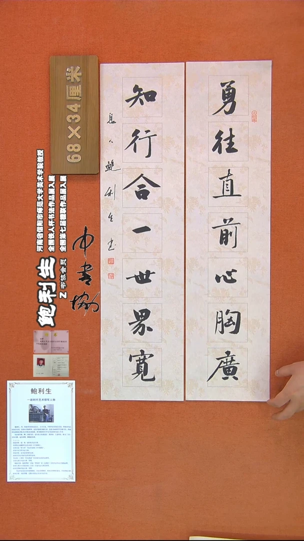 【闪购商品】书法422鲍利生书法作品