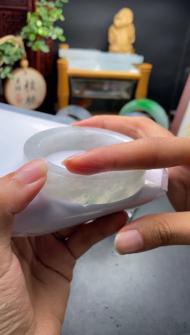 定制翡翠毛胚手镯未镶嵌毛胚定制