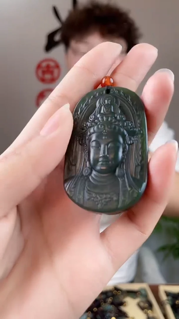 和田玉未镶嵌挂件拍一发一，多样性发货