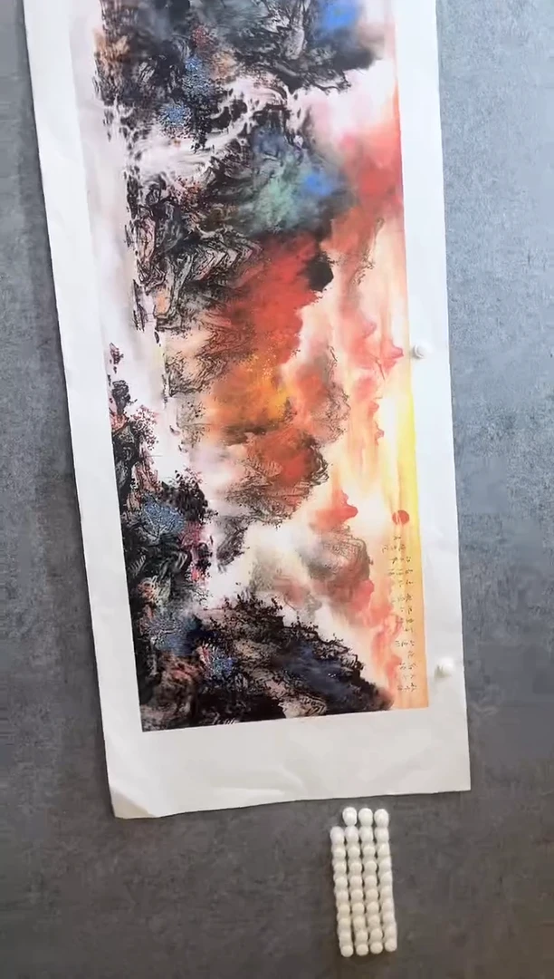 国画九霄甄选国画作品x12