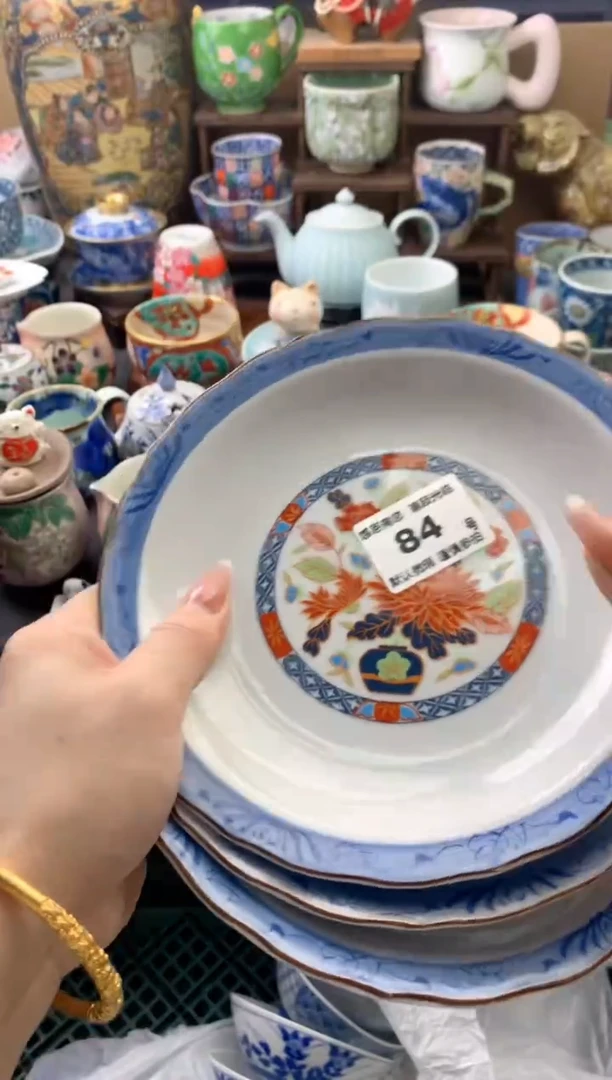 瓷片黎**884号九姑娘工艺品瓷器
